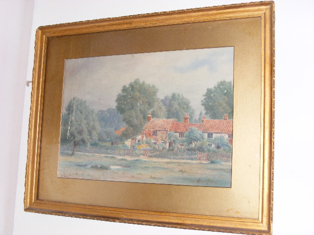 G. Atkinson - Watercolour Approx. Country Landscape 38cm X 26cm