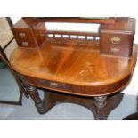 Edwardian Mahogany Dressing Table