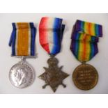 WW1 Medal Set - 37851 Pte. J. Pearce R.A.M.C