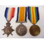 WW1 Medal Set - 95818 DVR. W. A. Edmeads R. A.