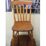 19thC. Farmhouse Beech & Elm Chair