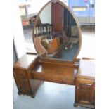 Early 20thC. Oak Dressing Table