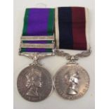 General Service Medal With Nothern Ireland & South Africa Bars & LSM - J4247528 SAC, J. Ashworth