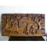 Indonesian Carved Plaque