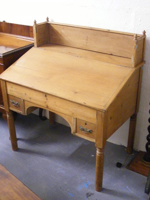 A 19thC. Pine Clerks Desk