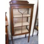 An Edwardian Display Cabinet