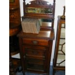 Late Victorian Mahogany Bedside Cupboard