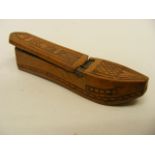 19thC. Treen Snuff Box Show