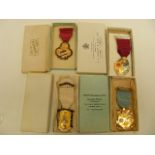 Four Masonic Medals