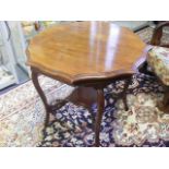 Edwardian Mahogany Tea Table