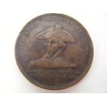 Horatio Viscount Nelson 1805 Death Commemorative Medal