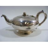 A Victorian Silver Plated Teapot