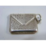 A Small Silver Stamp Holder