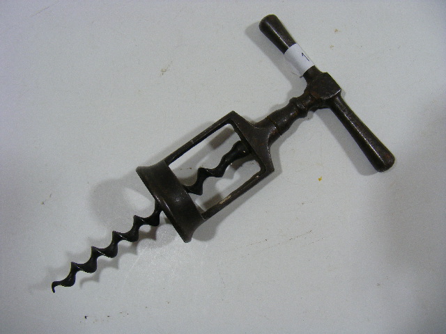 A 19thC. Iron Corkscrew
