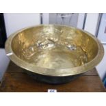 A 19thC. Brass Wash Basin