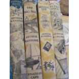 Arthur Ransome - Peter Duck; Missee Lee; The Big Six; Pigeon Post - With Dust Covers