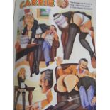 An Album Of Carrie Comic Strips Taken From Mayfair Magazine From 1972-1986