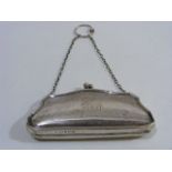 A Ladies Silver Purse