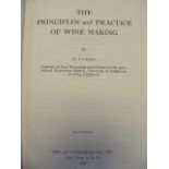 The Principles & Practice Of Wine Making - W.V. Cruess 1947 (U.S Book)