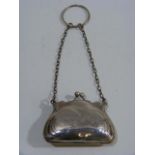 A Ladies Silver Purse