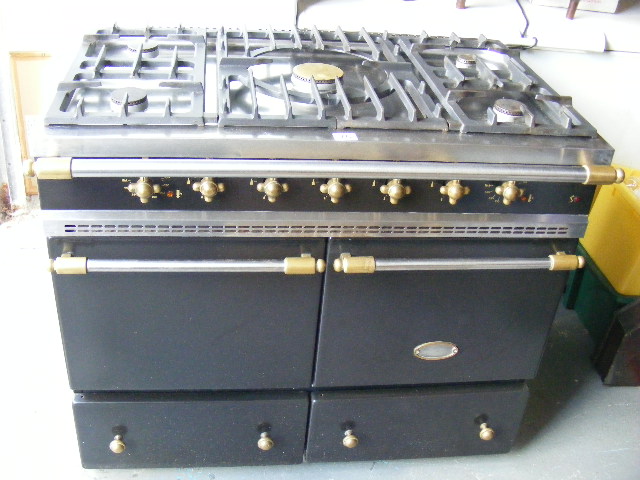 Lacanche Brass & Stainless Steel Duel Fuel Range Cooker