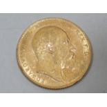 An Edwardian Gold Sovereign