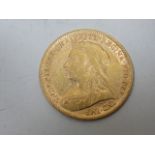 A Victorian Half Sovereign