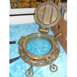 A Bronze Porthole With Deadlight, J & J Woods Rainhill