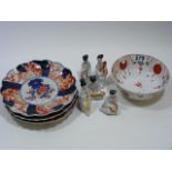 A Japanese Bowl & Other Oriental Items