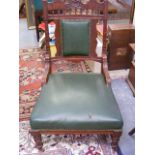 An Edwardian Upholstered Chair