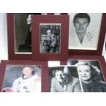 Six Signed Photos Inc. Neil Armstrong, Bette Davis & Bob Hope