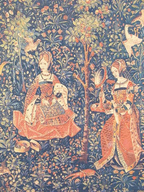 Quality Reproduction Tapestry - Medieval Approx. 46inx36in