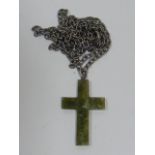 A Jade Crucifix