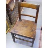 An Antique Elm Joint Chair