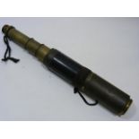 18thC. Ramsden Day Or Night Three Draw Telescope