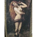 Quality Reproduction Tapestry - Lilith Approx. 60inx34in