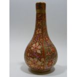 C.1800 Derby Vase With Chinoiserie Pattern (Repair Near Rim)