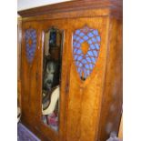 An Impressive Walnut Veneer Wardrobe