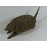 An Antique Taxidermied Armadillo