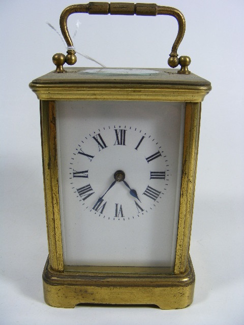 A Brass Carriage Clock