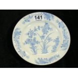 19thC. Spode Blue & White Transferware Plate