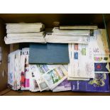 Stamps - Large quantity of various first day covers, pre-decimal presentation packs, stamps etc