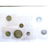 Coins - Small quantity of George IV and William IV silver coinage