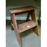 Early 20th Century pine step