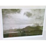 Percival Gaskell - Etching - West Wind, signed in pencil, framed and glazed
