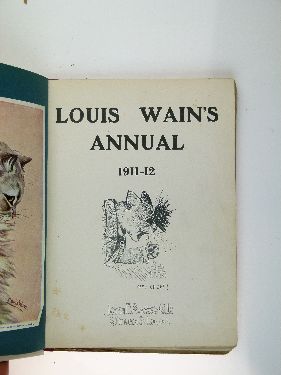 Louis Wain (Illus) - Five Louis Wain annuals bound as one volume comprising: 1911-1912 and four - Image 4 of 7