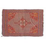 Early 20th Century Hamadan rug, probably Malayer region, decorated with a central medallion on a