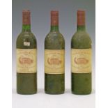 Pavillon Rouge de Chateau Margaux - 1985 x 2 bottles and 1983 x 1 bottle (3)  Condition: Please