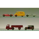 Dinky die-cast - Five various comprising: Hindle Smart Helecs 'British Railways' Lorry (30w),