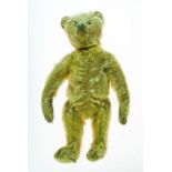 Small early 20th Century Steiff pale mohair teddy bear, button to ear, black boot button eyes,